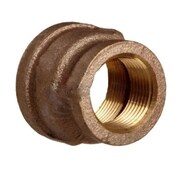 AMERICAN IMAGINATIONS 0.25 in. x 0.125 in. Round Bronze Reducing Coupling AI-38412